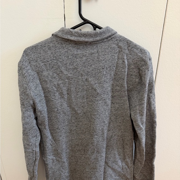 Banana Republic gray men's quarter-zip - Picture 5 of 5